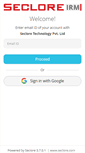 Mobile Screenshot of irm.seclore.com